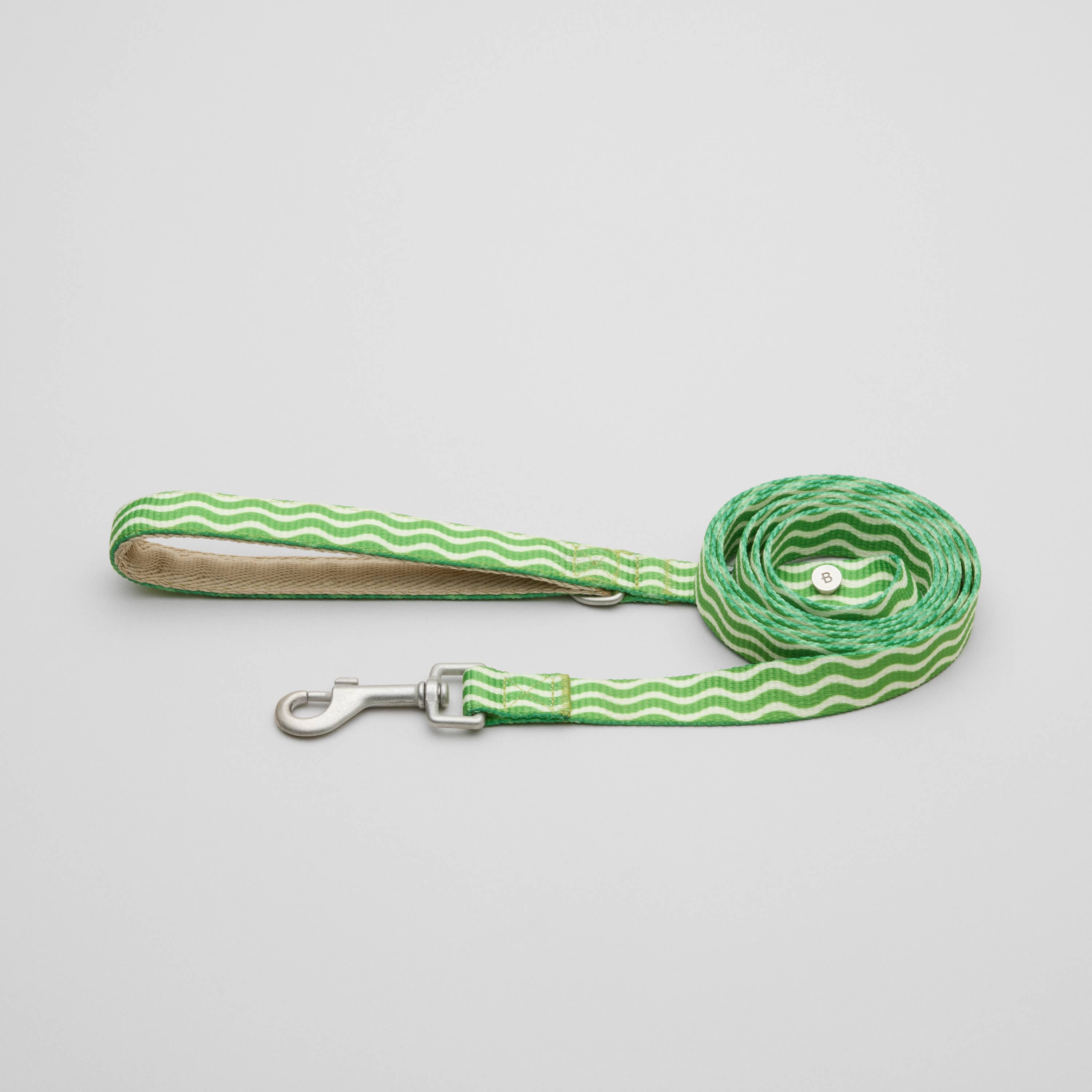 Dog Leash Apple Green Recycled Material