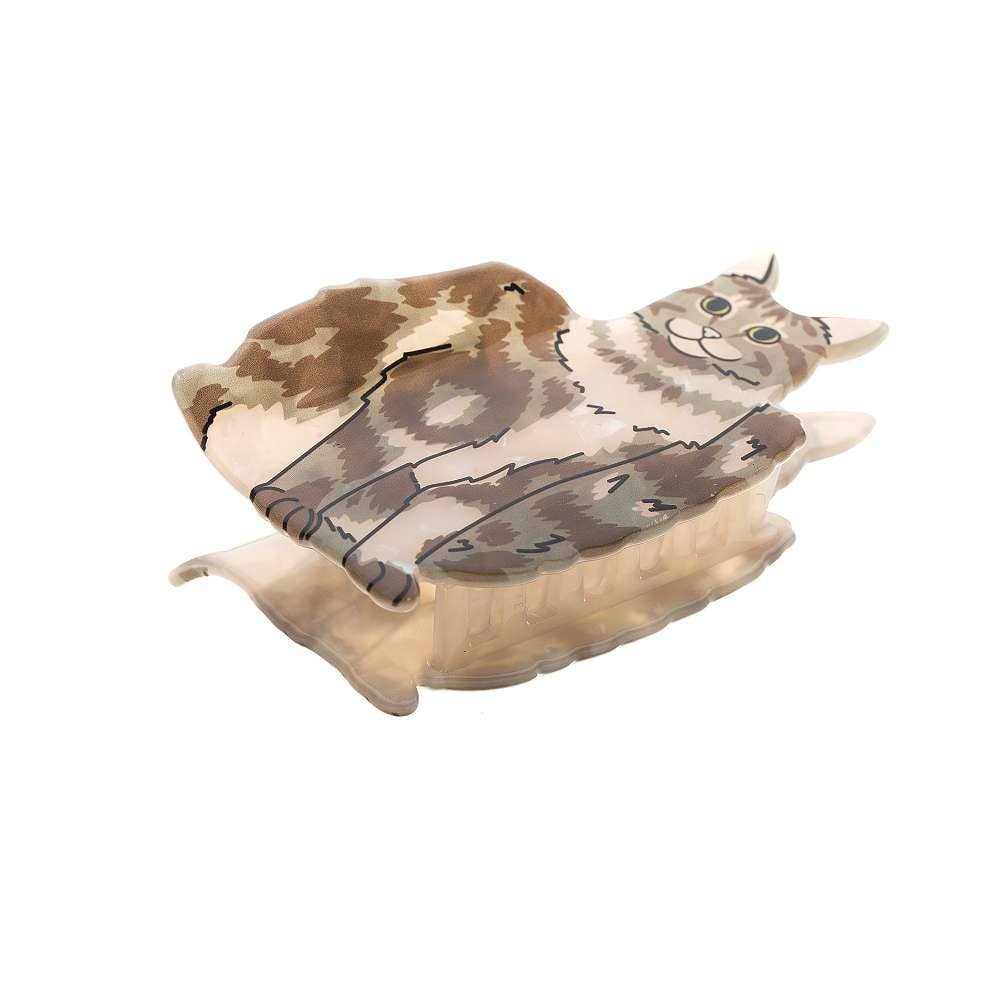 Hair clip - Maine Coon cat
