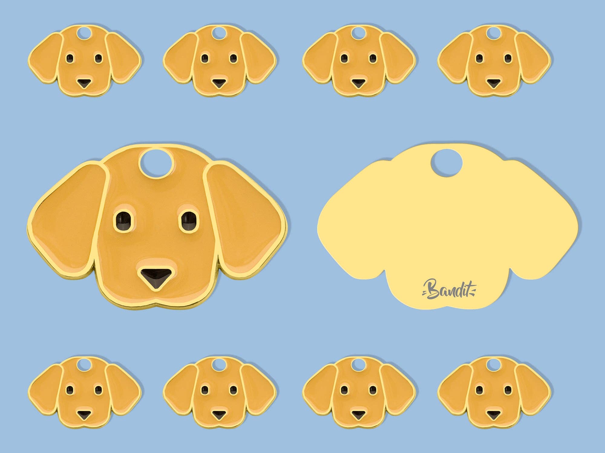 Labrador dog tag