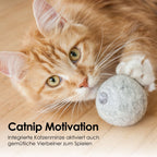 MINT BALL felt ball with catnip