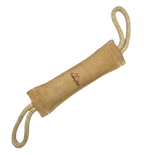 Suede sleeve with double handle