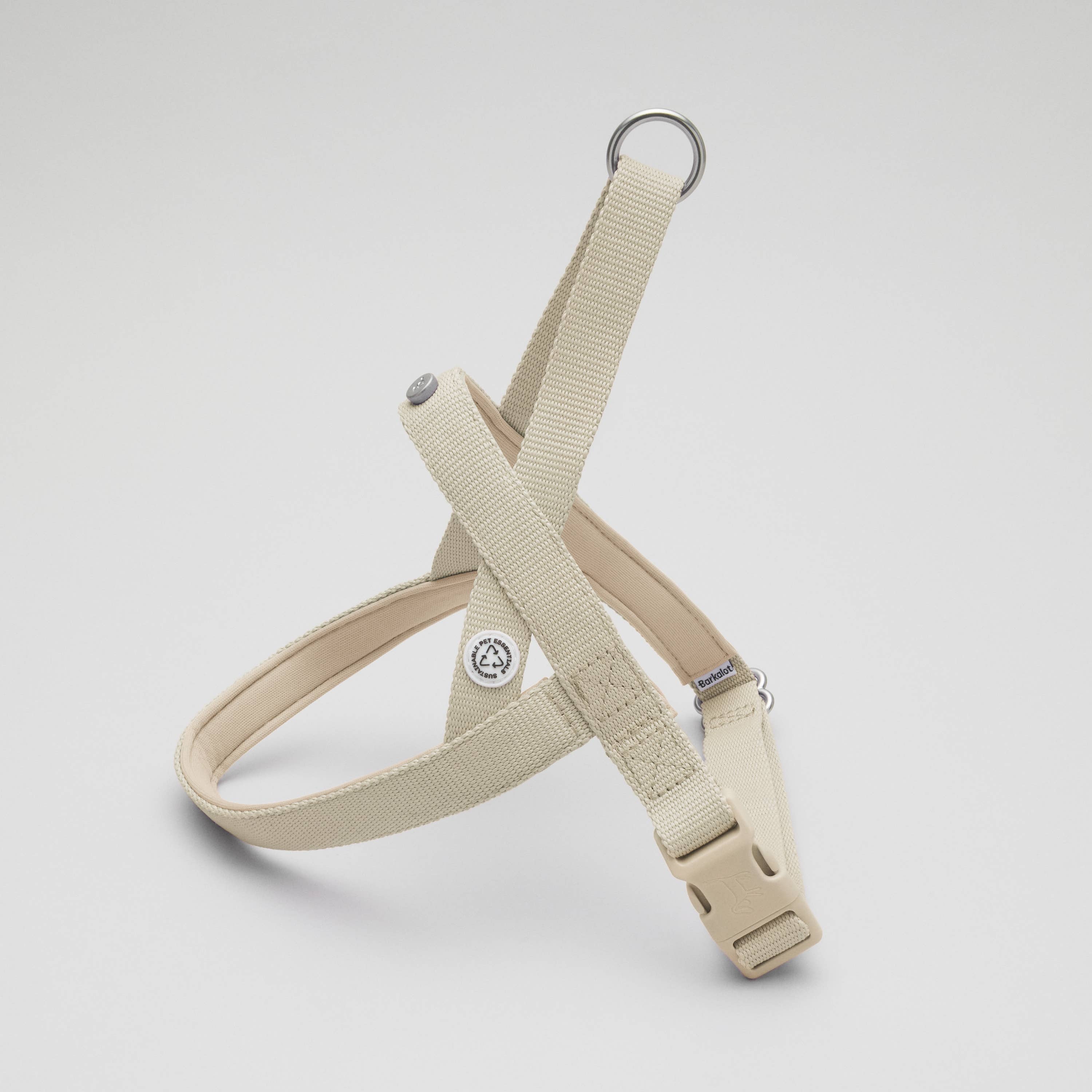 Dog Harness Sand Recycled Material Barkalot