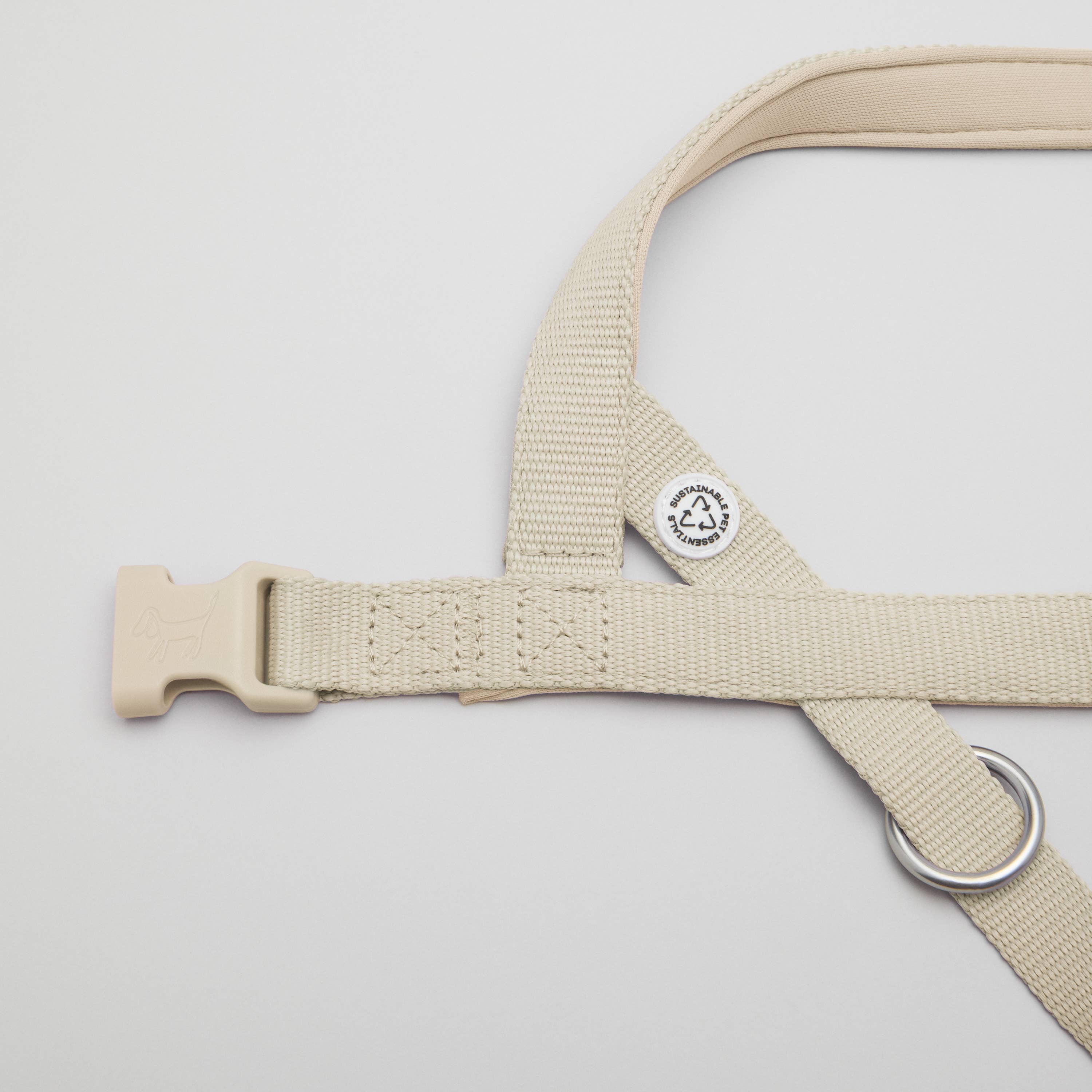 Dog Harness Sand Recycled Material Barkalot