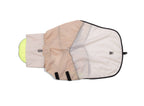 Oatmeal Raincoat with pouch