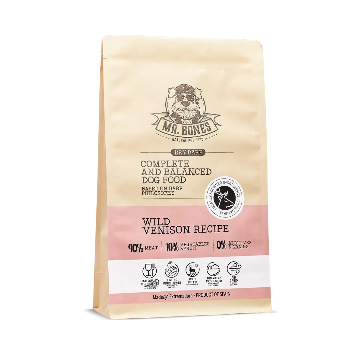 Dry BARF for dog - Wild Venison