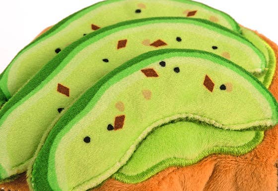 Barking Brunch Avo-doggo Toast toy