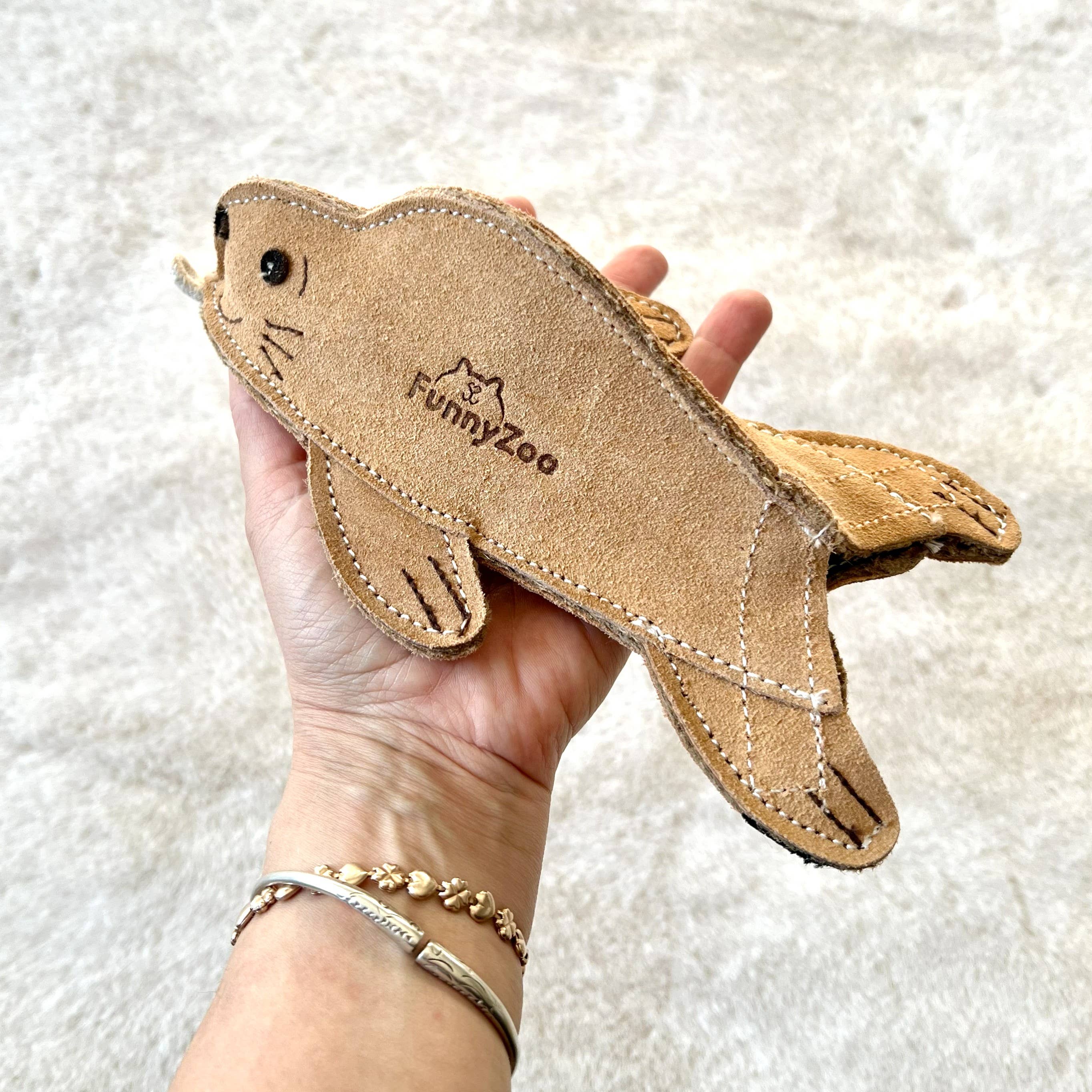 Dog toy with bottle inside - SEAL 🦭