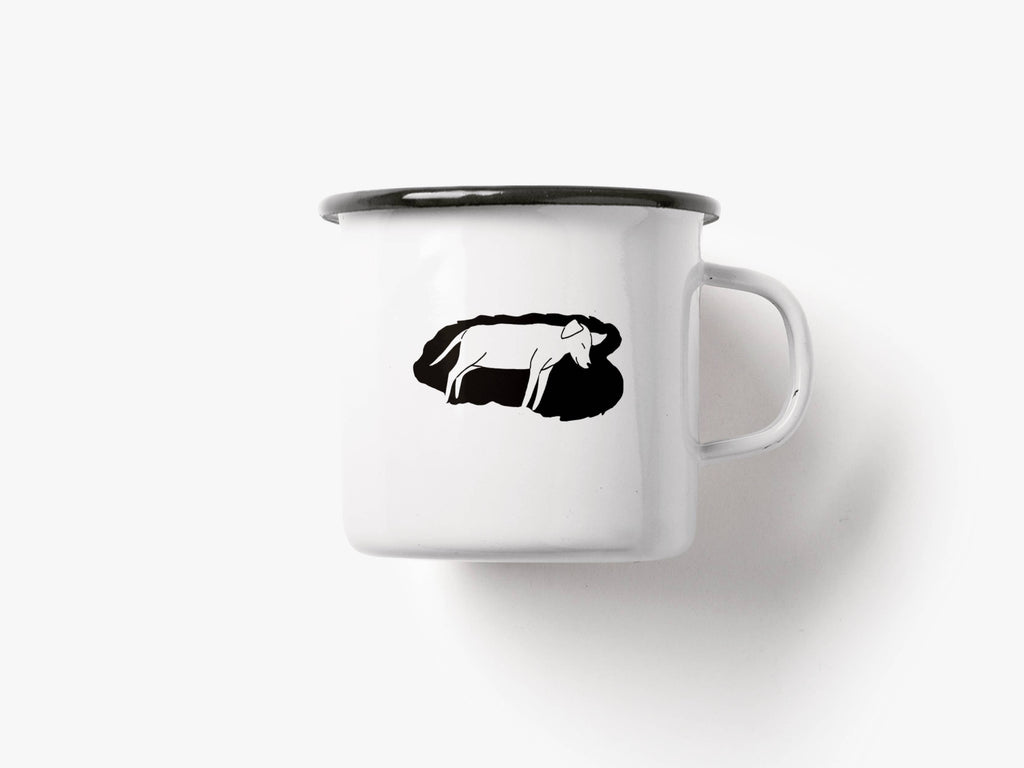 Enamel mug / Better Life "Dogs"