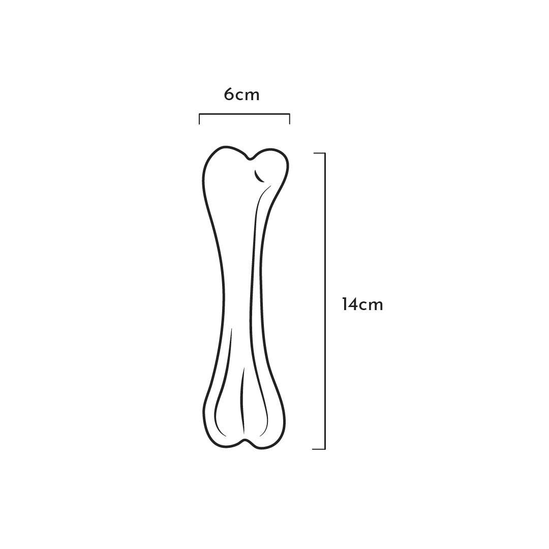 Natural Rubber Bone Dog Toy