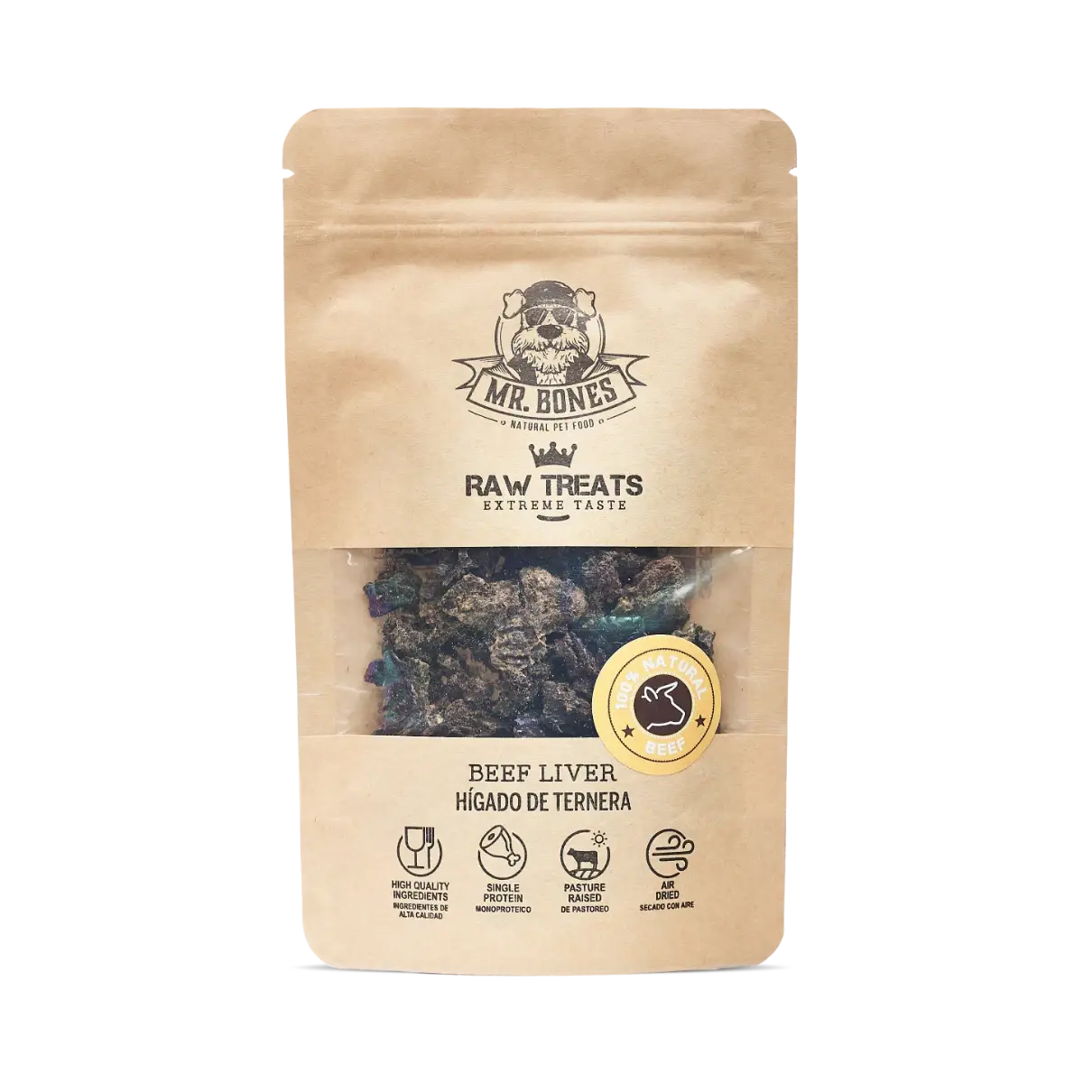 Raw Treats for dogs and cats - Beef Liver