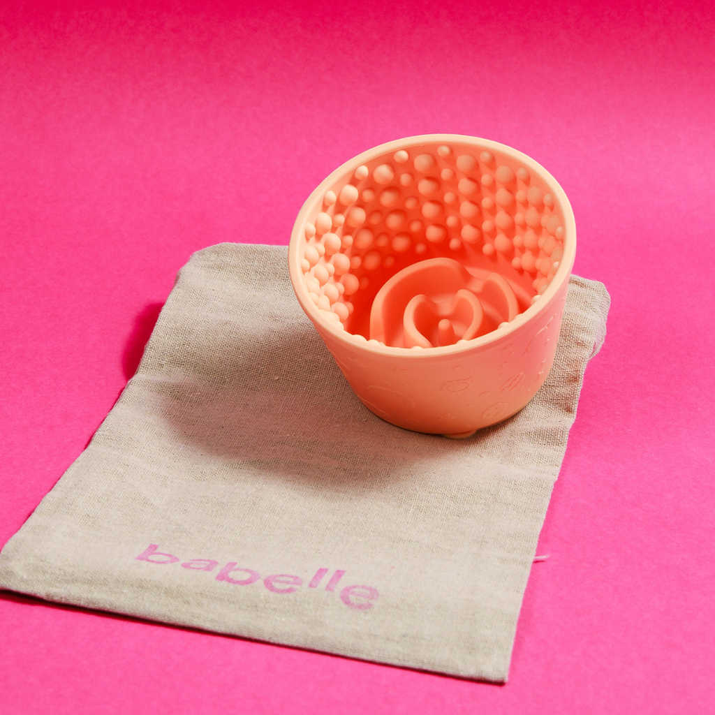 Swirlie Lickbowl - Peach