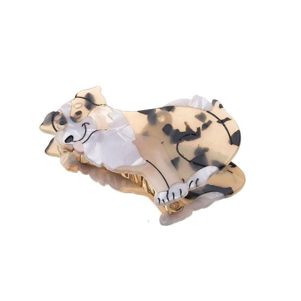 Hair clip - Border Collie light