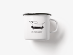 Enamel mug / The Wurst