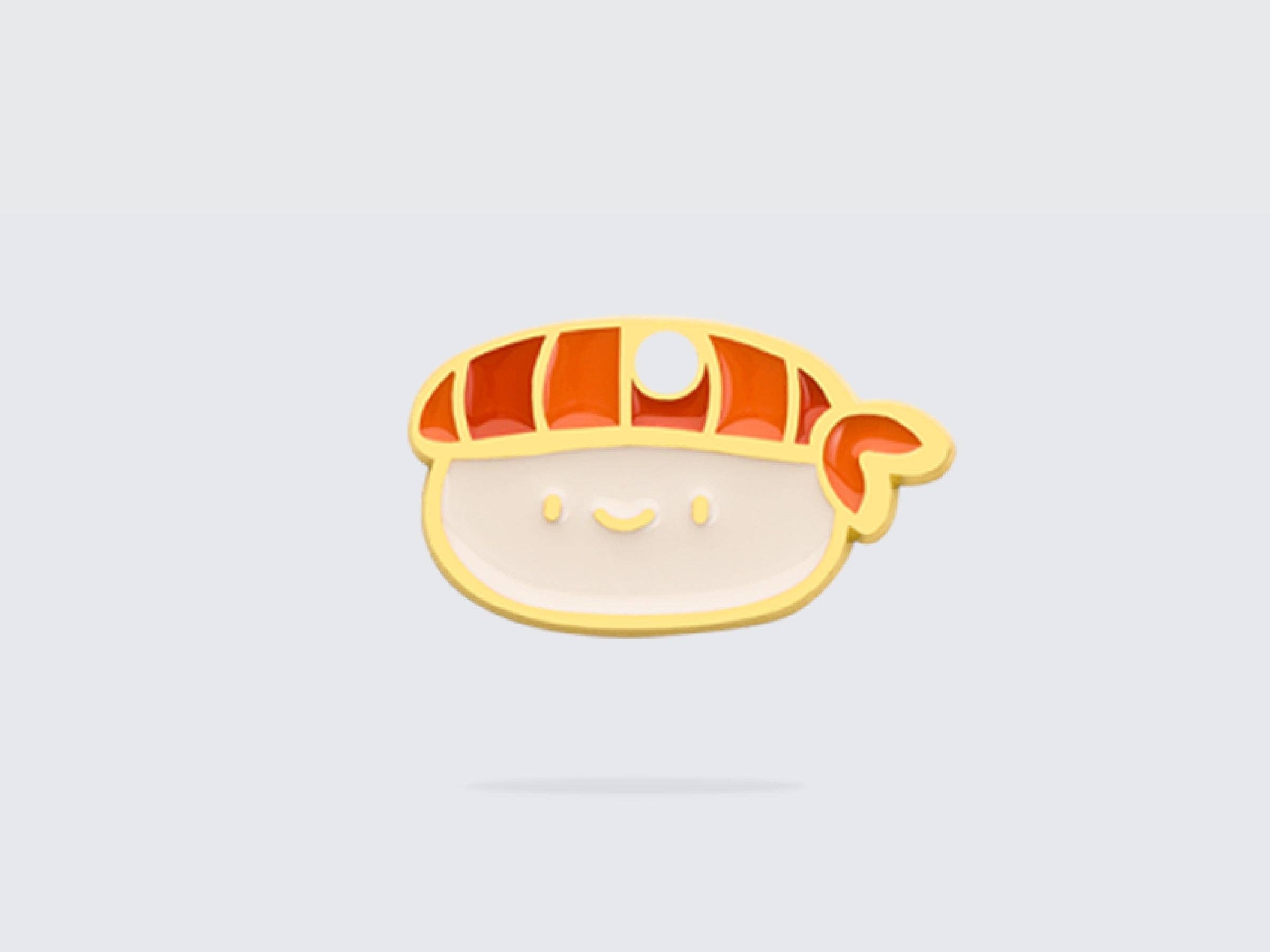Sushi medal for dog
