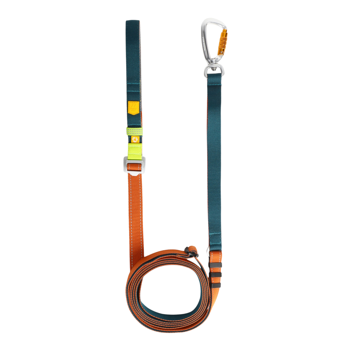 Multi-Use Dog Leash Colour Block Lime Mix