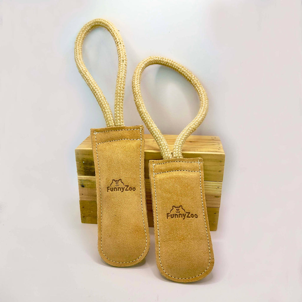 Tug Dog Toy in Suede