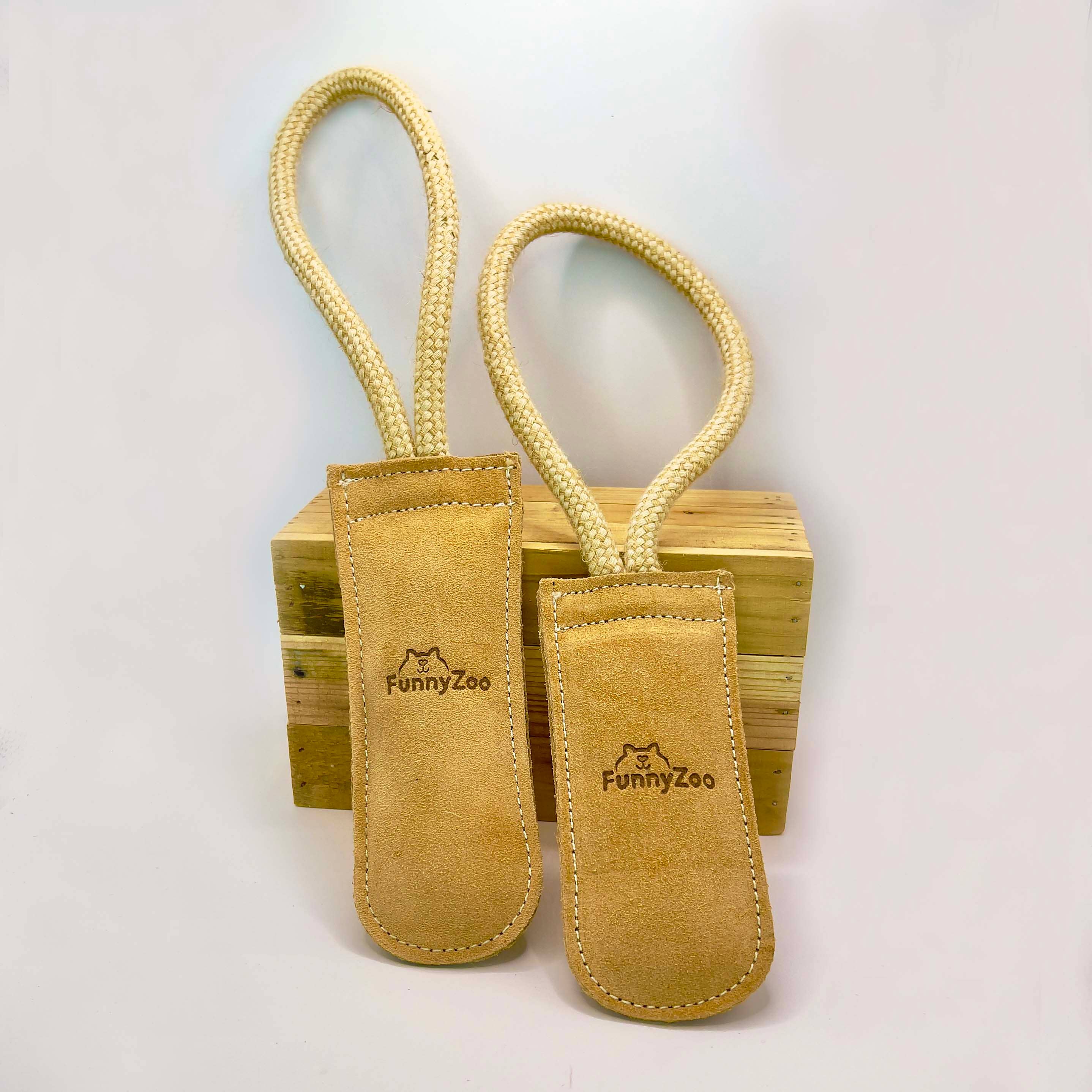Tug Dog Toy in Suede