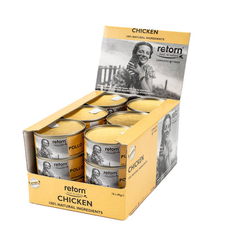 Chicken cans for cats by Retorn