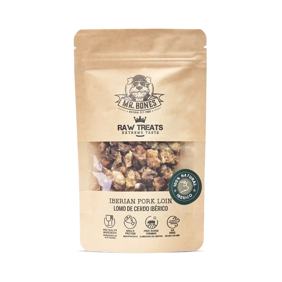 Raw Treats for dogs and cats - Iberian Pork Loin