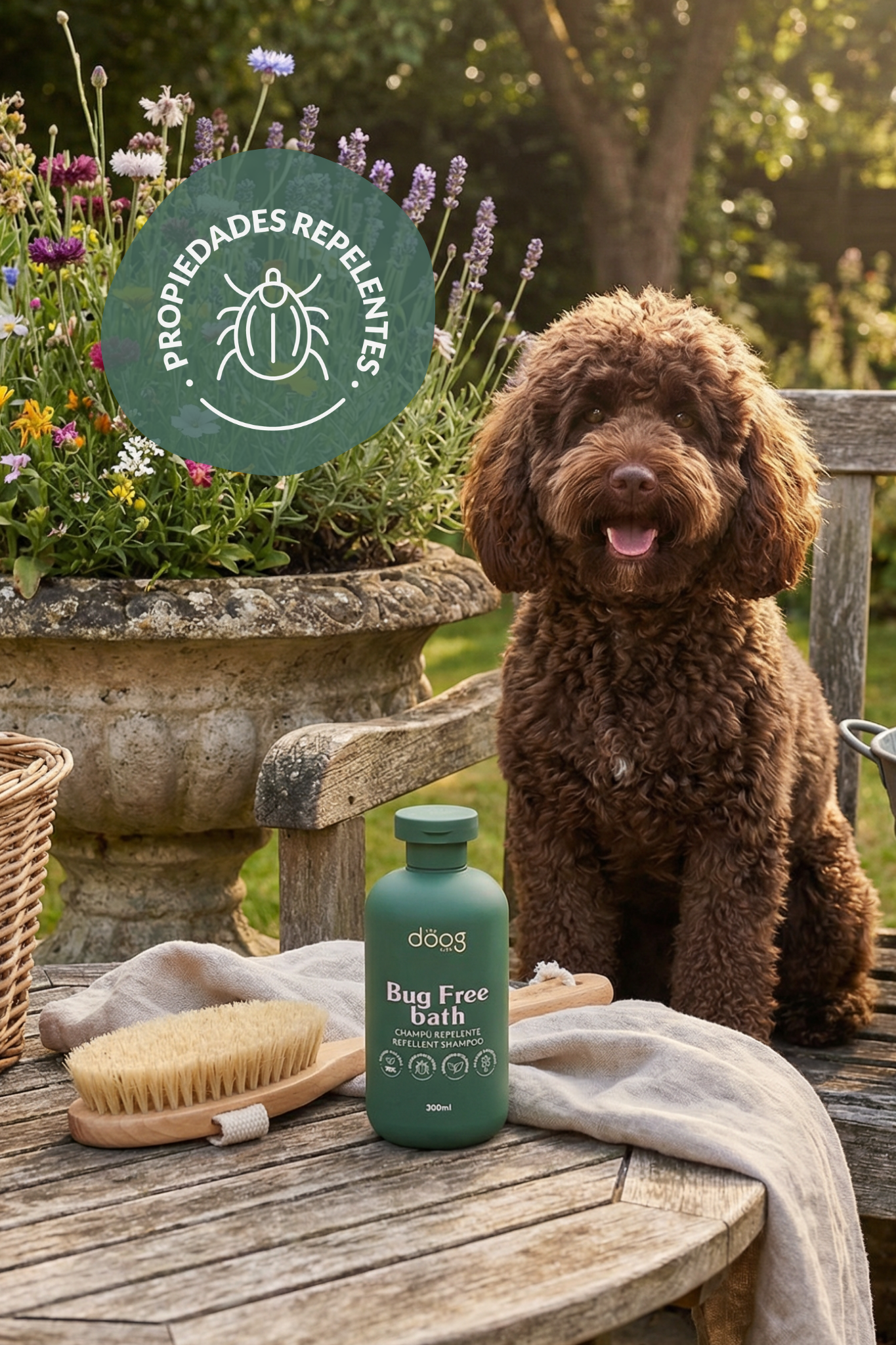 Bug Free Bath natural repellent shampoo