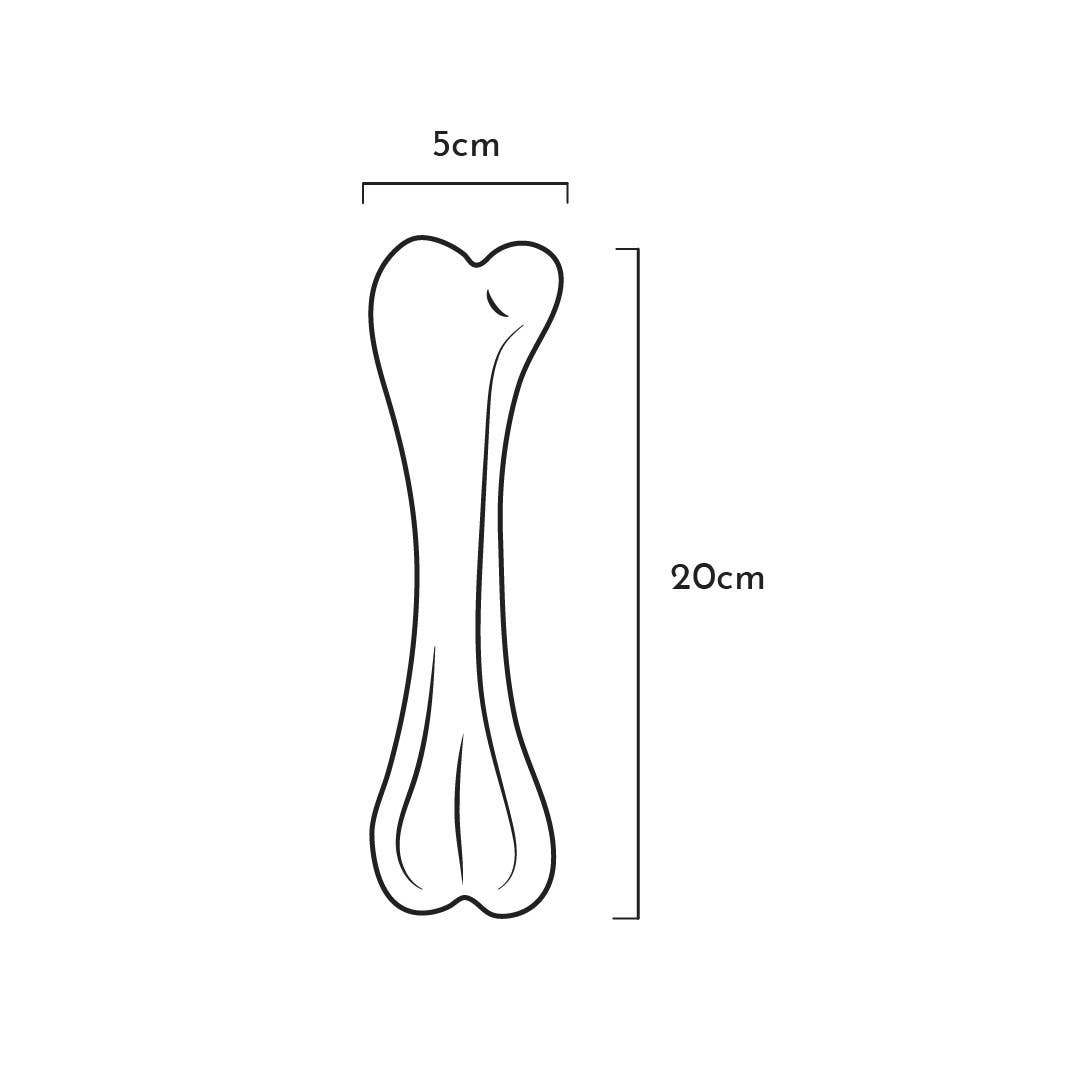 Natural Rubber Bone Dog Toy