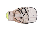 Oatmeal Raincoat with pouch
