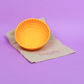 Mini Wiggler Lick Bowl - Yellow