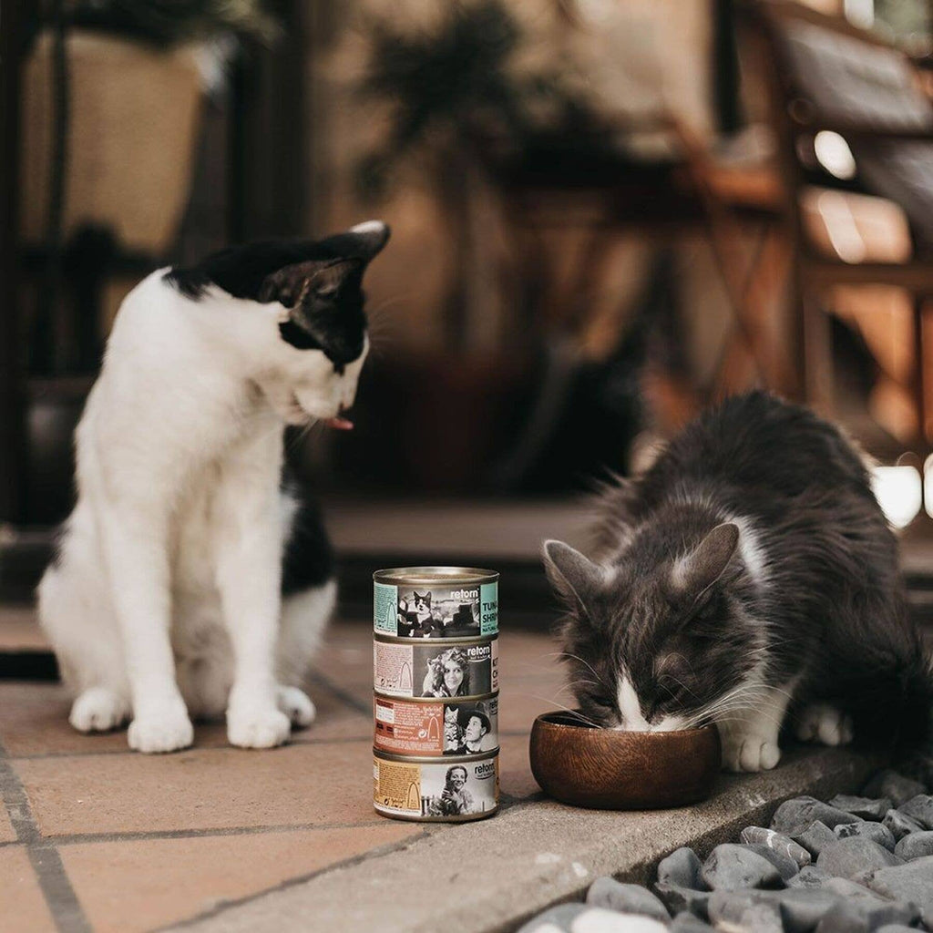 Tuna with Salmon can for cats (80g) by Retorn