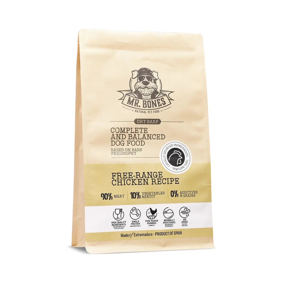 Dry BARF for dog - Free Range Chicken