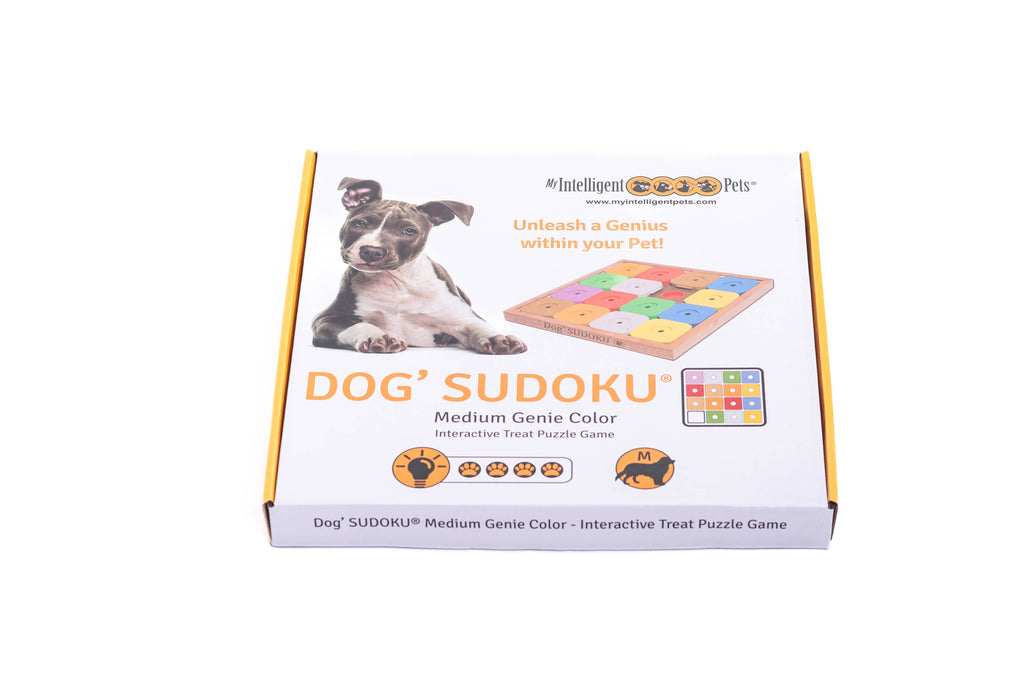 SUDOKU Medium Genie Color - intelligent dog puzzle