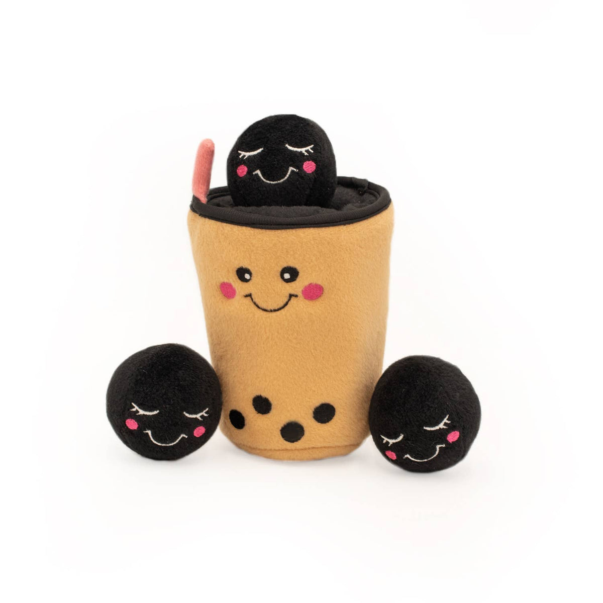 ZippyPaws Zippy Burrow™ - Boba Milk Tea 24/cs - Dog Toy