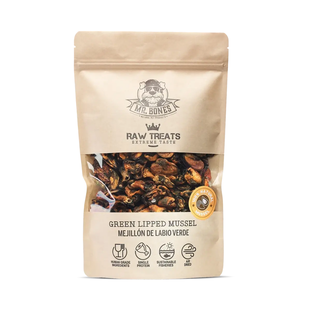 Raw Treats for dogs and cats - Green Lipped Mussel