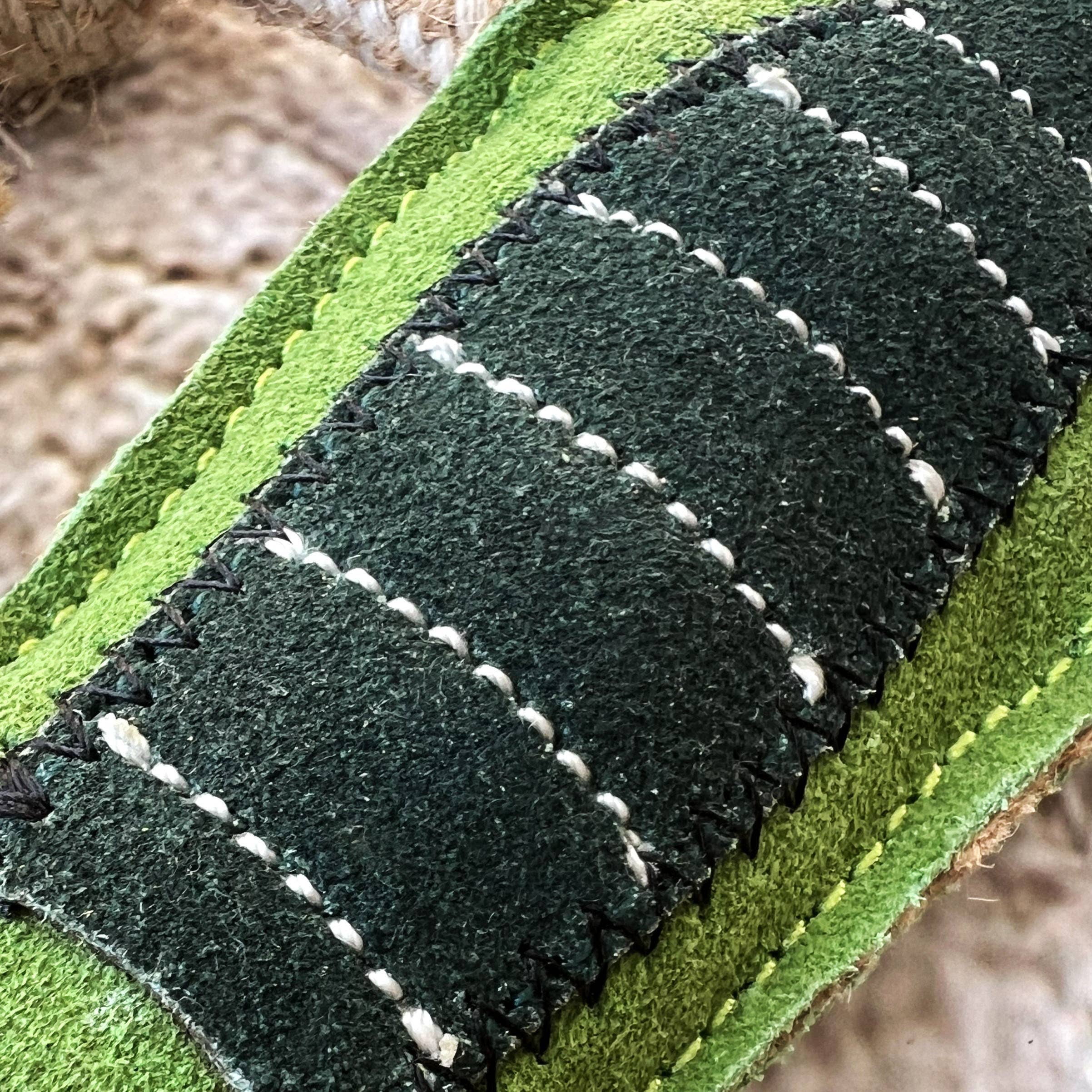 Dog toy in suede leather - CROCODILE 🐊