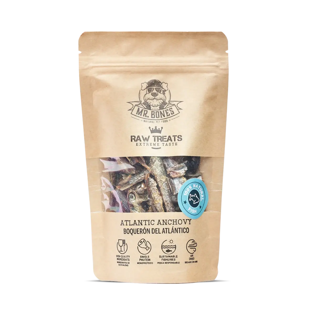 Raw Treats for dogs and cats - Atlantic Anchovy