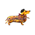 Hair clip - dachshund with beret