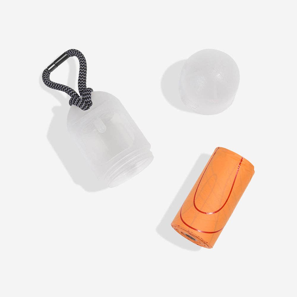 Transparent Poop Bag Dispenser