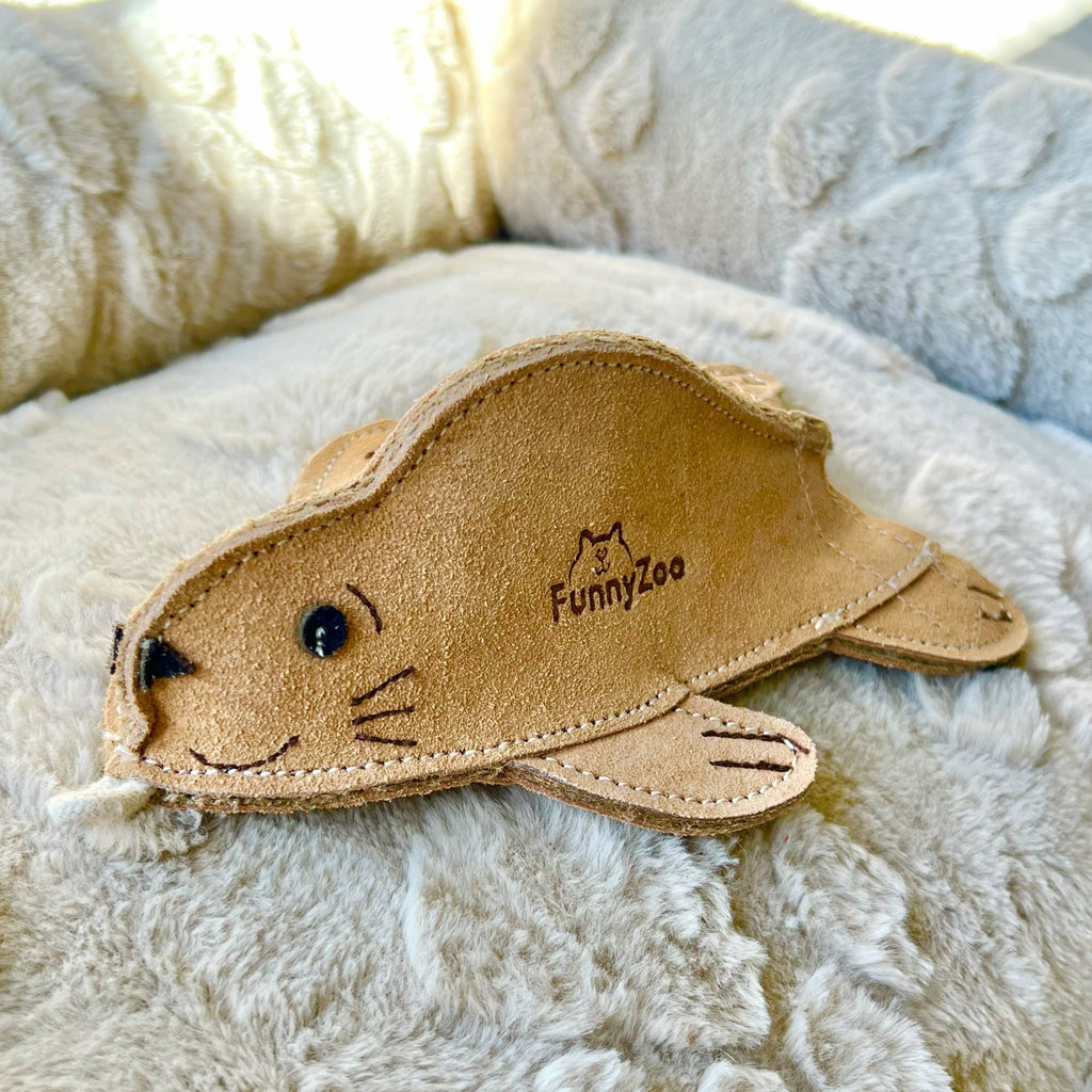 Dog toy with bottle inside - SEAL 🦭