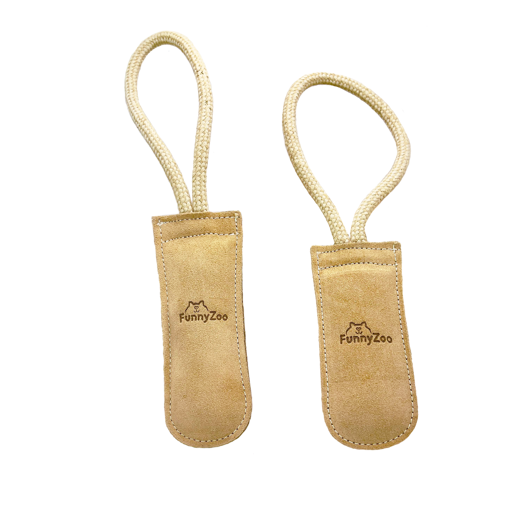 Tug Dog Toy in Suede