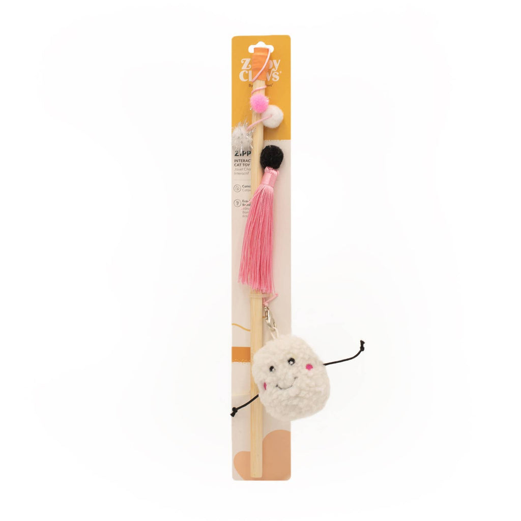 ZippyStick - Marshmallow - Cat Toy