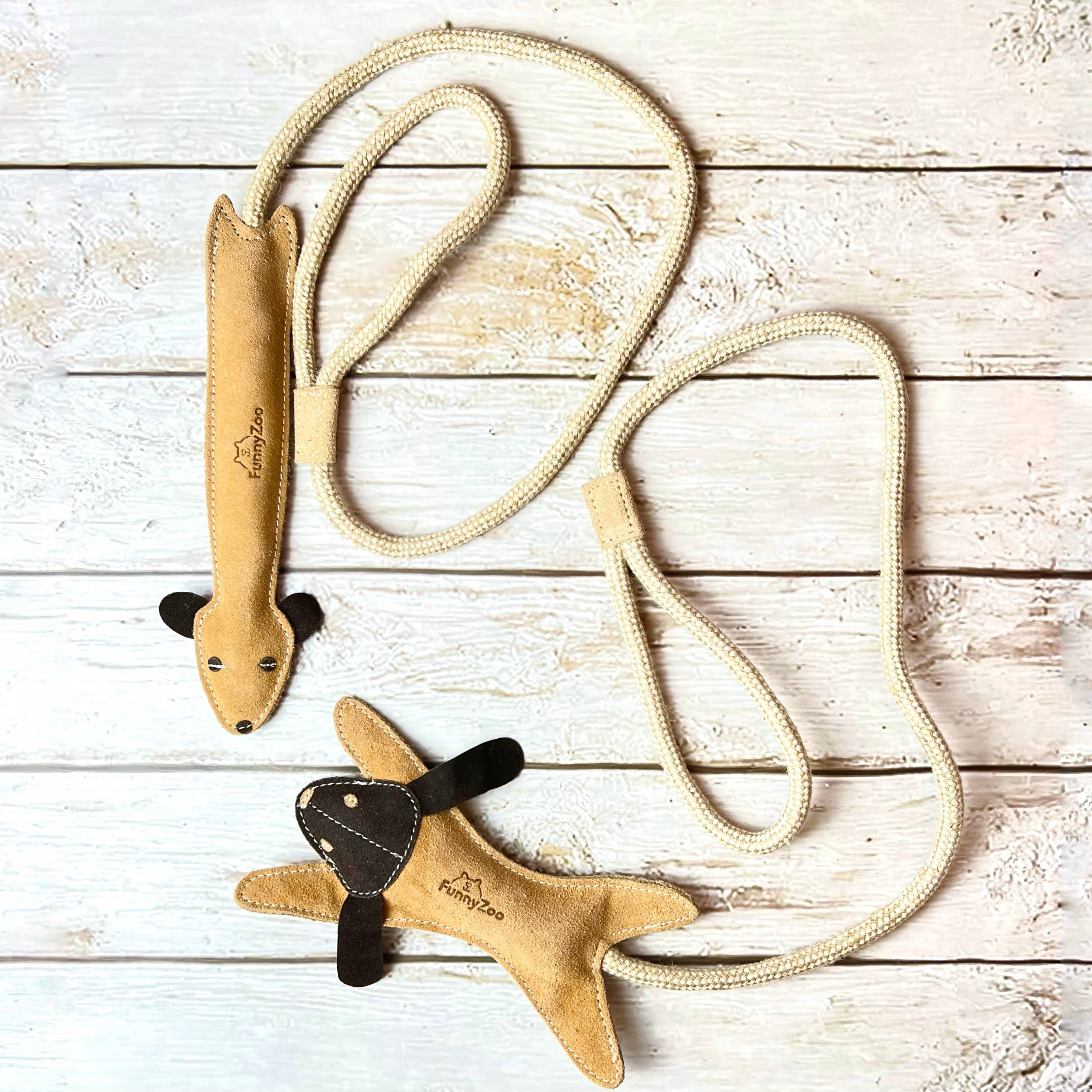 HARE with rope and handle 🐰