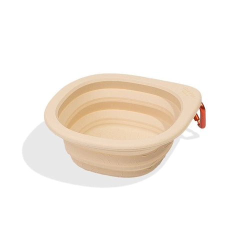Beige travel bowl - Go Bowl Biscotti