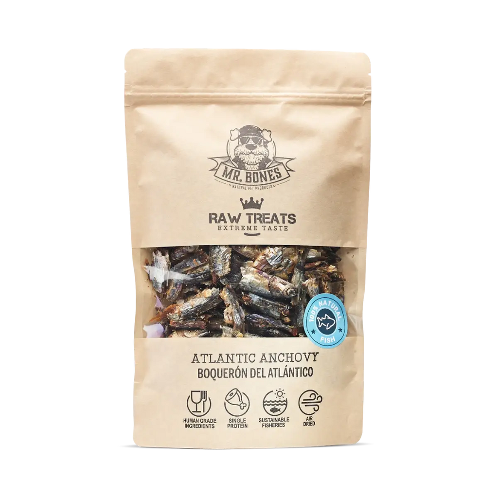 Raw Treats for dogs and cats - Atlantic Anchovy