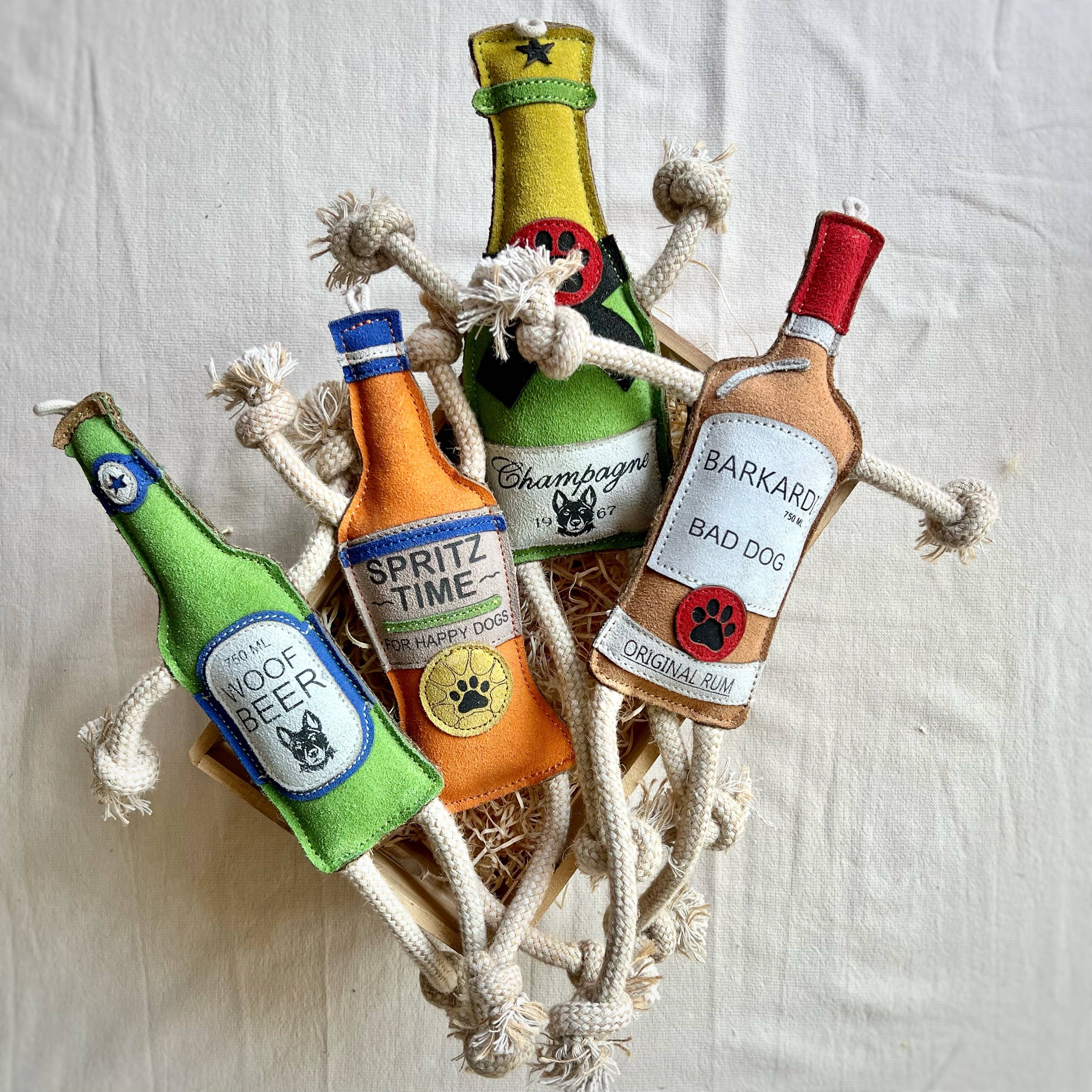Barkardi Rum dog toy 🍹