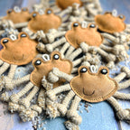 Natural toy for small dogs - LITTLE CRAB 🦀
