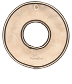 Suede dog frisbee ring ⭕