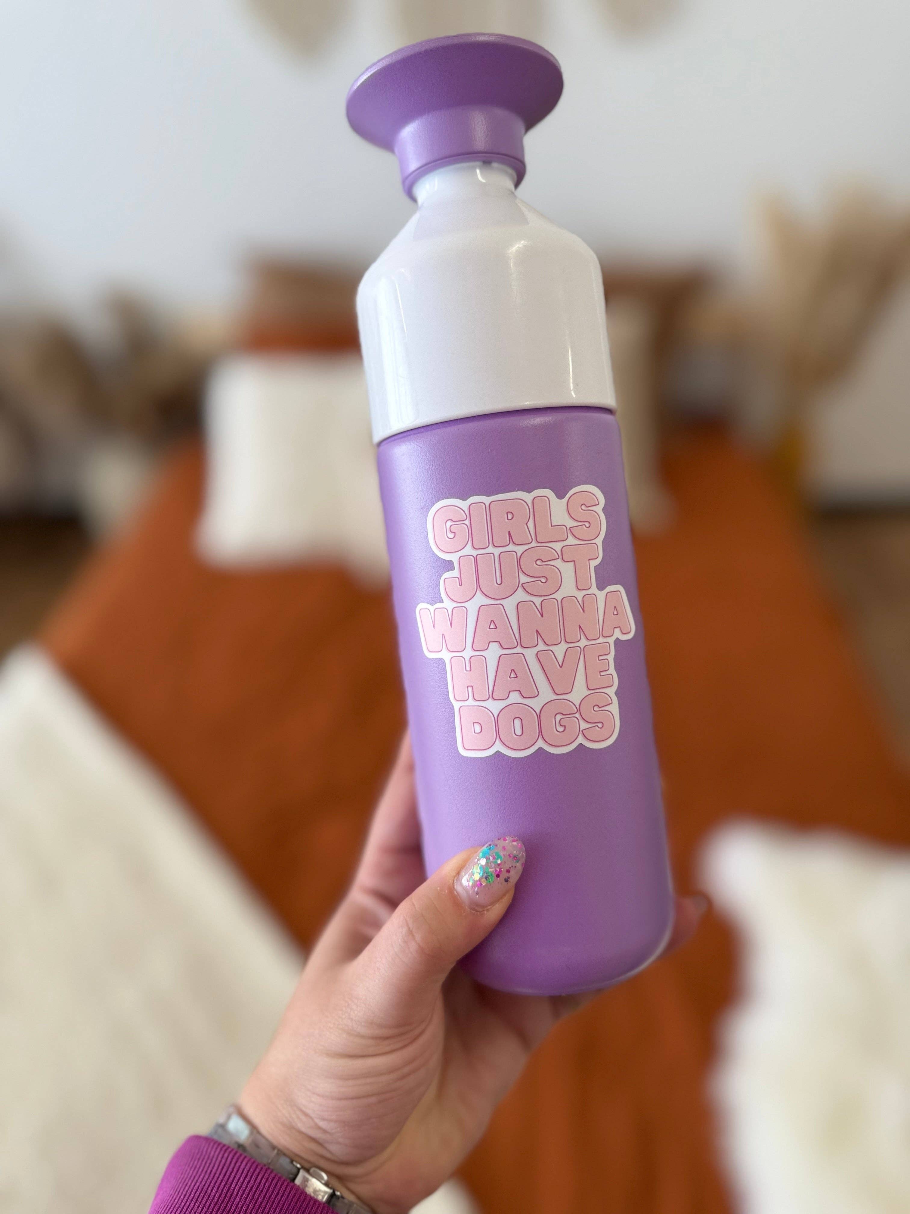 Girls Just Wanna Have Dogs sticker