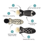 Catnip fish trio toy "Off the Scales"