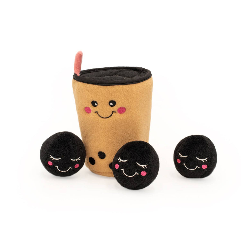 ZippyPaws Zippy Burrow™ - Boba Milk Tea 24/cs - Dog Toy