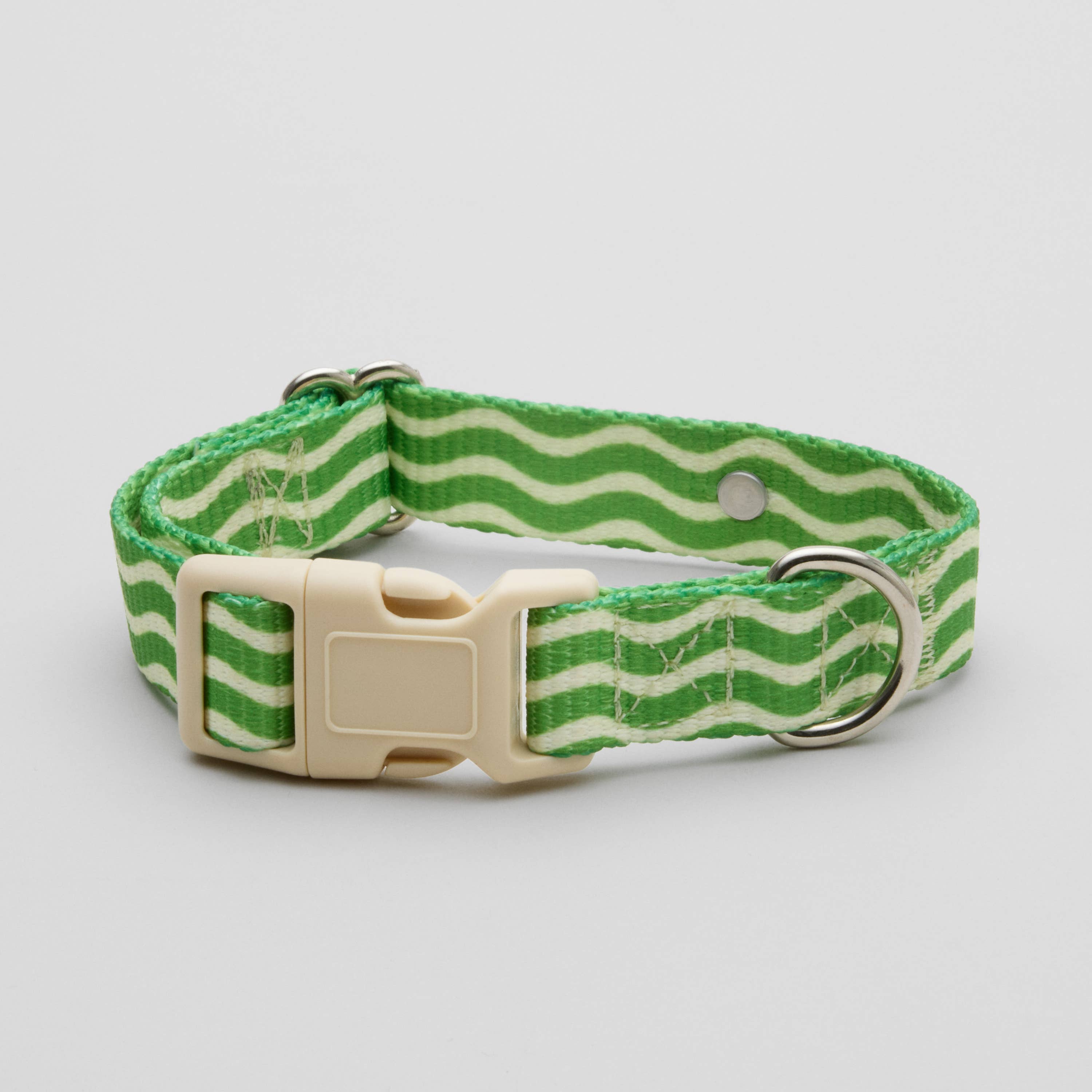 Dog Collar Apple Green Barkalot