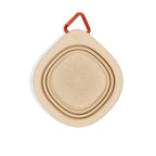 Beige travel bowl - Go Bowl Biscotti